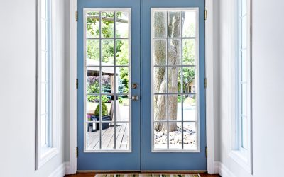 Boost Curb Appeal In Houston TX Houses By Installing Wood With Glass Door Features